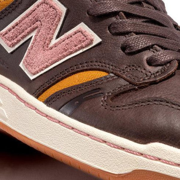 New Balance Numeric x 303 Boards x Jeremy Fish 480 NM480FXT Brown - Pink-Black Sheep Skate Shop