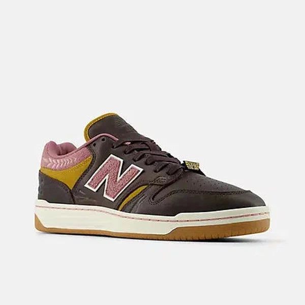 New Balance Numeric x 303 Boards x Jeremy Fish 480 NM480FXT Brown - Pink-Black Sheep Skate Shop