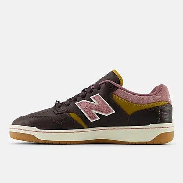 New Balance Numeric x 303 Boards x Jeremy Fish 480 NM480FXT Brown - Pink-Black Sheep Skate Shop