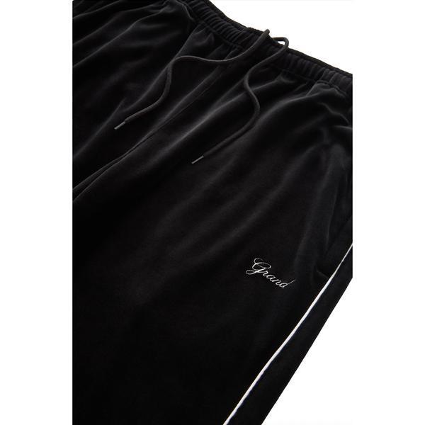 New Balance Numeric x Grand Collection Velour Sweat Pant Black-Black Sheep Skate Shop