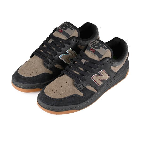 New Balance Numeric x No Comply 480 NM480SMK Black - Brown-Black Sheep Skate Shop