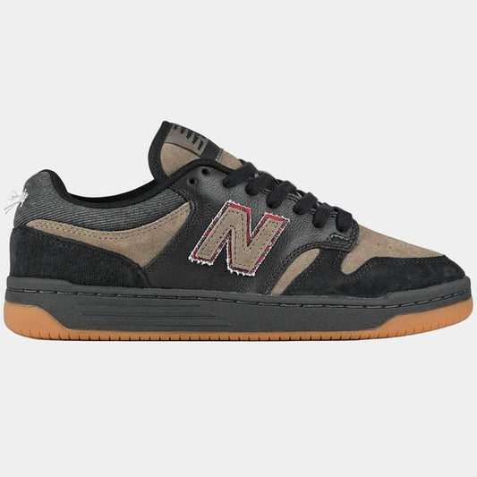 New Balance Numeric x No Comply 480 NM480SMK Black - Brown-Black Sheep Skate Shop