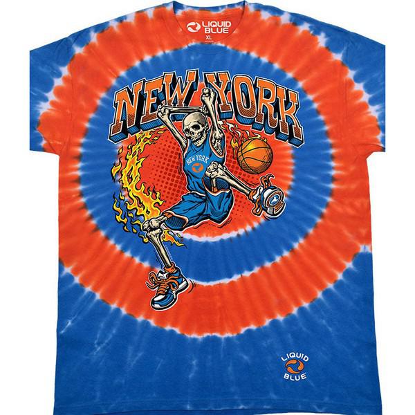 New York Slam Dunk T-Shirt Multi Tie Dye-Black Sheep Skate Shop