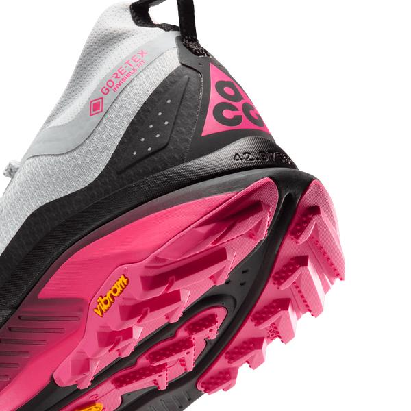 Nike ACG Zegama Trail Gore-Tex Shoe Pure Platinum - Wolf Grey - Black - Hyper Pink-Black Sheep Skate Shop