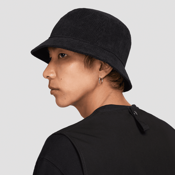 Nike Apex Corduroy Bucket Hat Black-Black Sheep Skate Shop