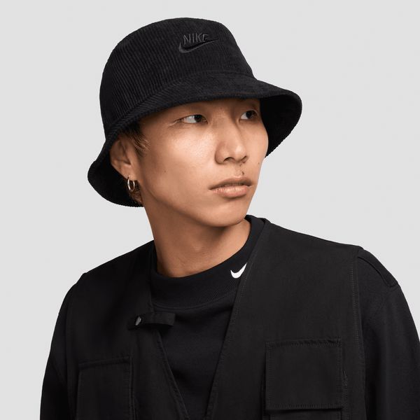 Nike Apex Corduroy Bucket Hat Black-Black Sheep Skate Shop