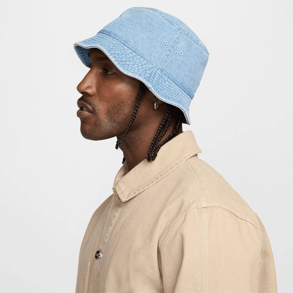 Nike Apex Denim Bucket Hat Aegean Storm - Thunder Blue - White-Black Sheep Skate Shop