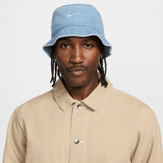 Nike Apex Denim Bucket Hat Aegean Storm - Thunder Blue - White-Black Sheep Skate Shop