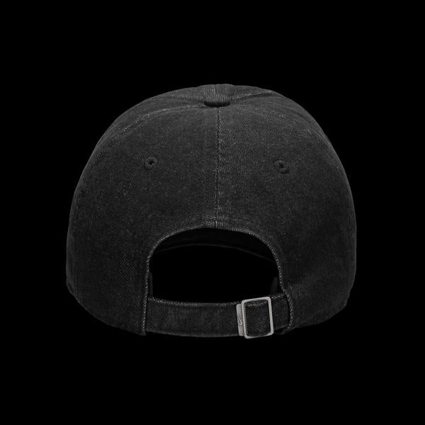 Nike Club Unstructured Denim Cap Black - White-Black Sheep Skate Shop