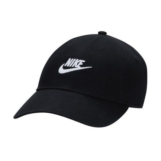 Nike Club Unstructured Futura Wash Cap Black - White-Black Sheep Skate Shop