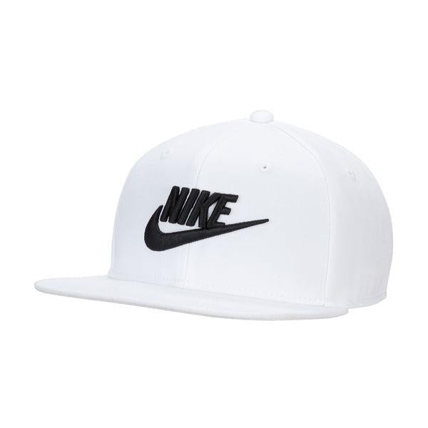 Nike Dri-Fit Futura Pro Hat - White, Size: L/xl, Polyester/Cotton