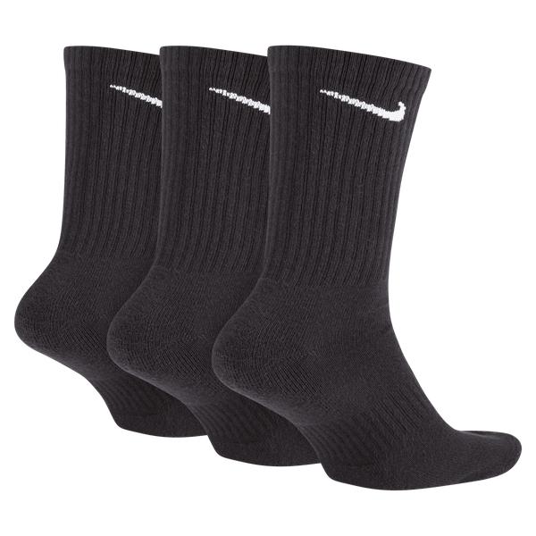 Nike Everyday Crew Socks 3-Pack Black-Black Sheep Skate Shop