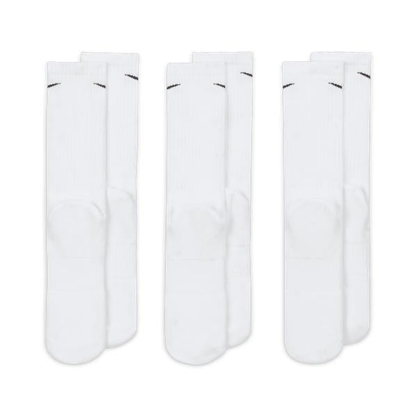 Nike Everyday Crew Socks 3-Pack White-Black Sheep Skate Shop