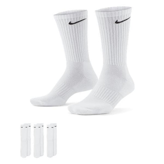 Nike Everyday Crew Socks 3-Pack White-Black Sheep Skate Shop