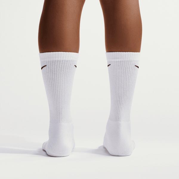 Nike Everyday Elevated Crew Socks 6-Pack White-Black Sheep Skate Shop
