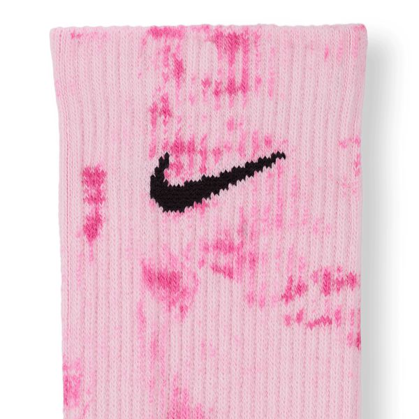 Nike Everyday Plus Cushioned Crew Socks 2-Pack Tie Dye Blue - Red-Black Sheep Skate Shop