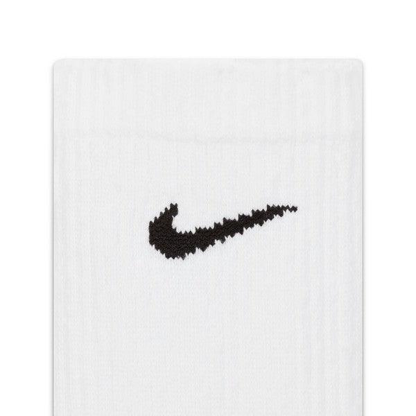 Nike Everyday Plus Cushioned Training Crew Socks 3-Pack White-Black Sheep Skate Shop