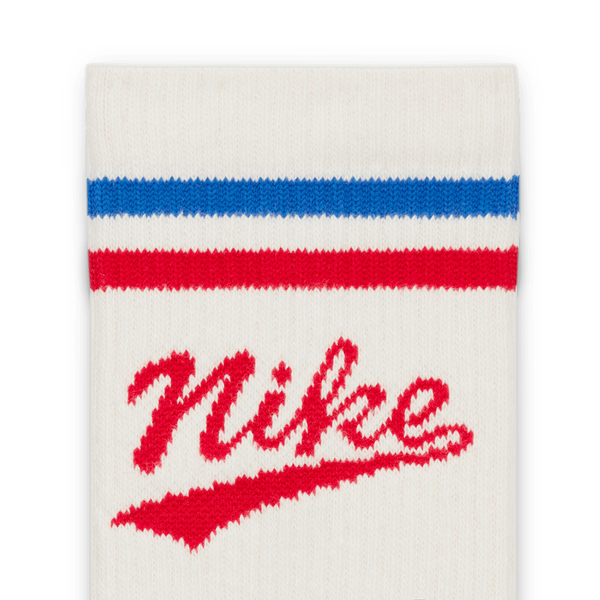 Nike Everyday Plus Cushioned Training Crew Socks 3-Pack White - Red - Blue-Black Sheep Skate Shop