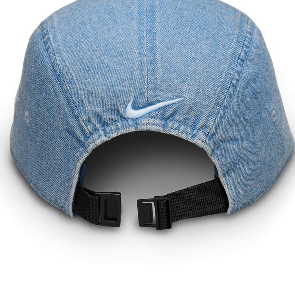 Nike Fly "Just Do It" Unstructured Denim Cap Aegean Storm - Thunder Blue-Black Sheep Skate Shop