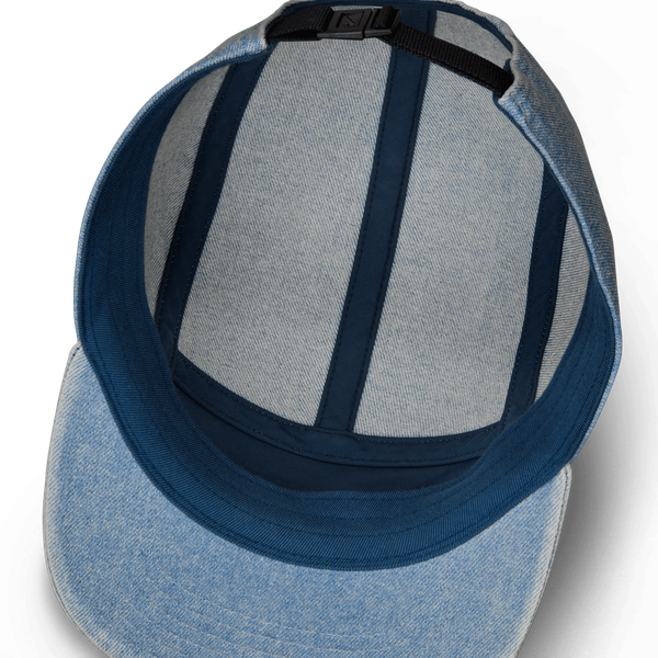 Nike Fly "Just Do It" Unstructured Denim Cap Aegean Storm - Thunder Blue-Black Sheep Skate Shop