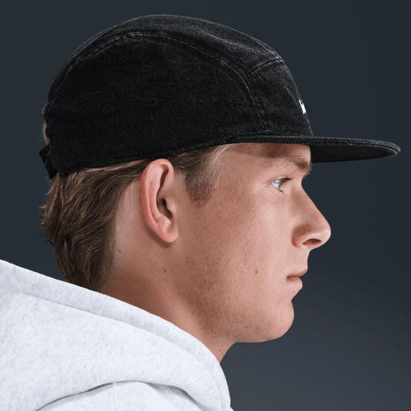 Nike Fly "Just Do It" Unstructured Denim Cap Black-Black Sheep Skate Shop