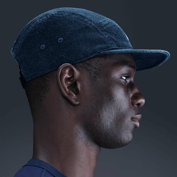 Nike Fly "Just Do It" Unstructured Denim Cap College Navy-Black Sheep Skate Shop