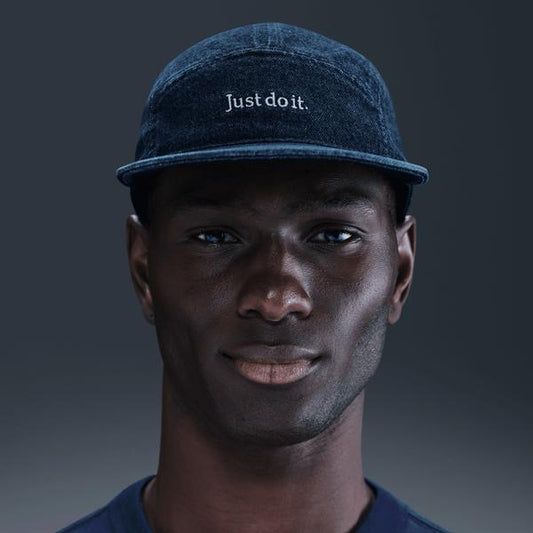 Nike Fly "Just Do It" Unstructured Denim Cap College Navy-Black Sheep Skate Shop