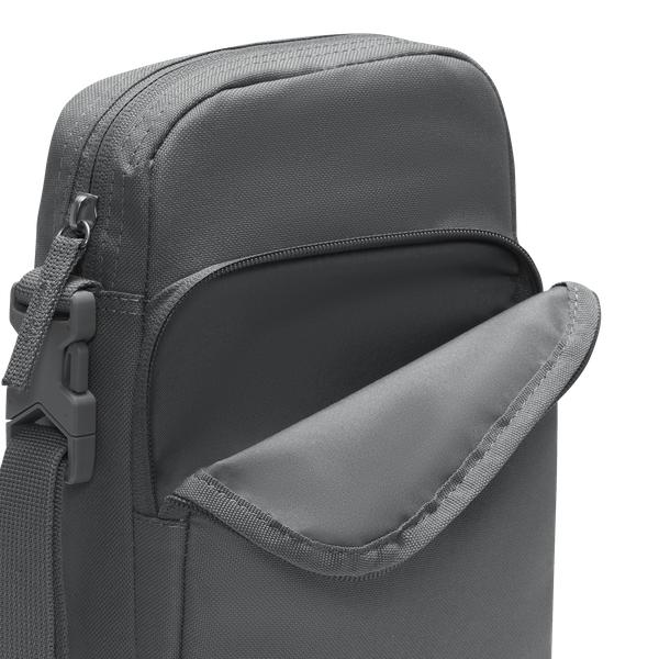 Nike Heritage Crossbody Shoulder Bag Smoke Grey - Summit White-Black Sheep Skate Shop