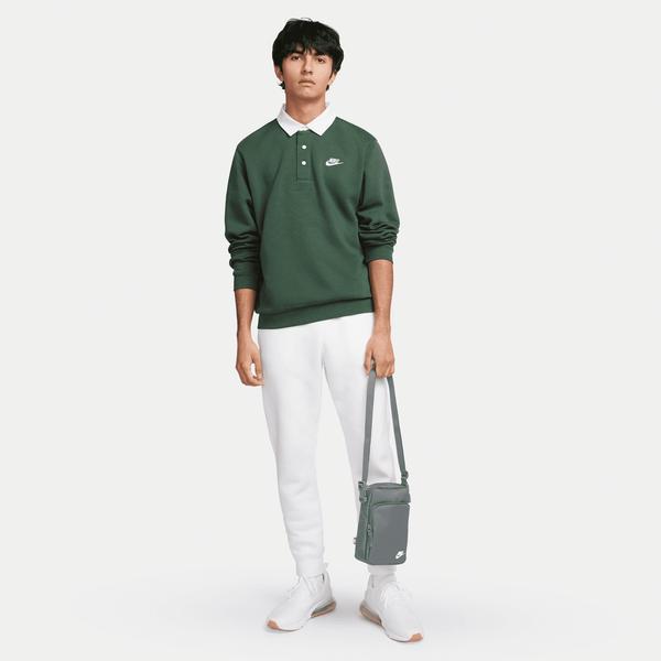 Nike Heritage Crossbody Shoulder Bag Smoke Grey - Summit White-Black Sheep Skate Shop