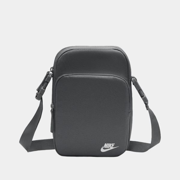 Nike Heritage Crossbody Shoulder Bag Smoke Grey - Summit White-Black Sheep Skate Shop