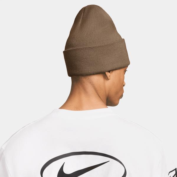 Nike Peak Futura Cuff Beanie Mosswood Brown - White-Black Sheep Skate Shop