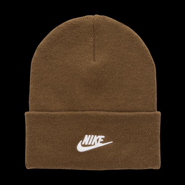 Nike Peak Futura Cuff Beanie Mosswood Brown - White-Black Sheep Skate Shop