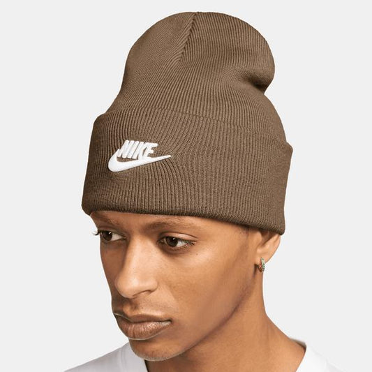Nike Peak Futura Cuff Beanie Mosswood Brown - White-Black Sheep Skate Shop