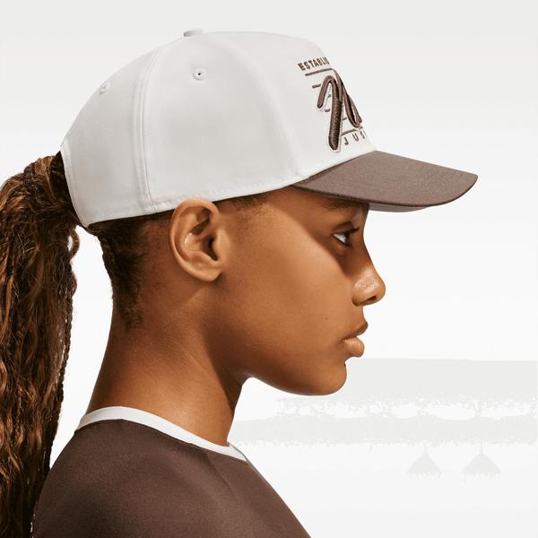 Nike Rise Structured A-Frame Hat Sail - Ironstone - Metallic Silver-Black Sheep Skate Shop