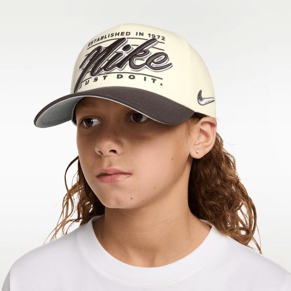Nike Rise Structured A-Frame Hat Sail - Ironstone - Metallic Silver-Black Sheep Skate Shop