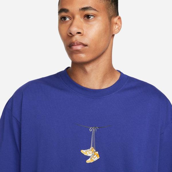 Deep royal hot sale blue nike shirt