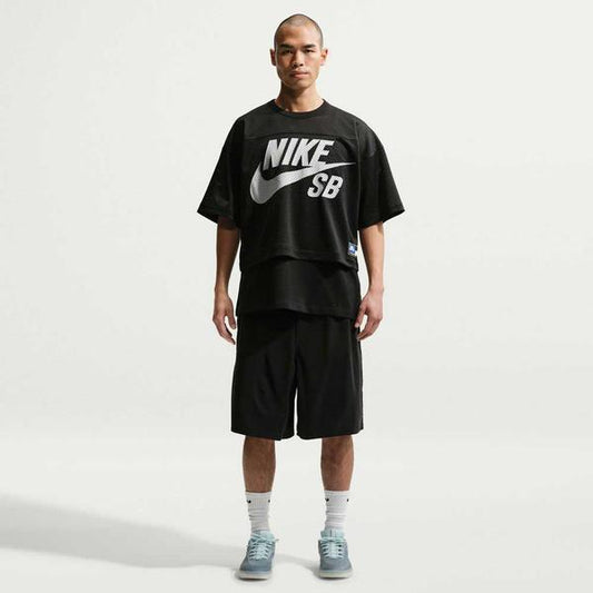Nike SB 9'er Skate Shorts Black-Black Sheep Skate Shop