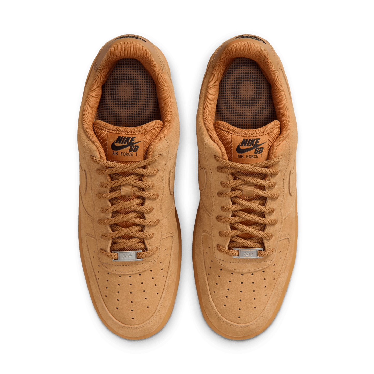 Nike SB Air Force 1 Flax - Black - Gum Light Brown-Black Sheep Skate Shop