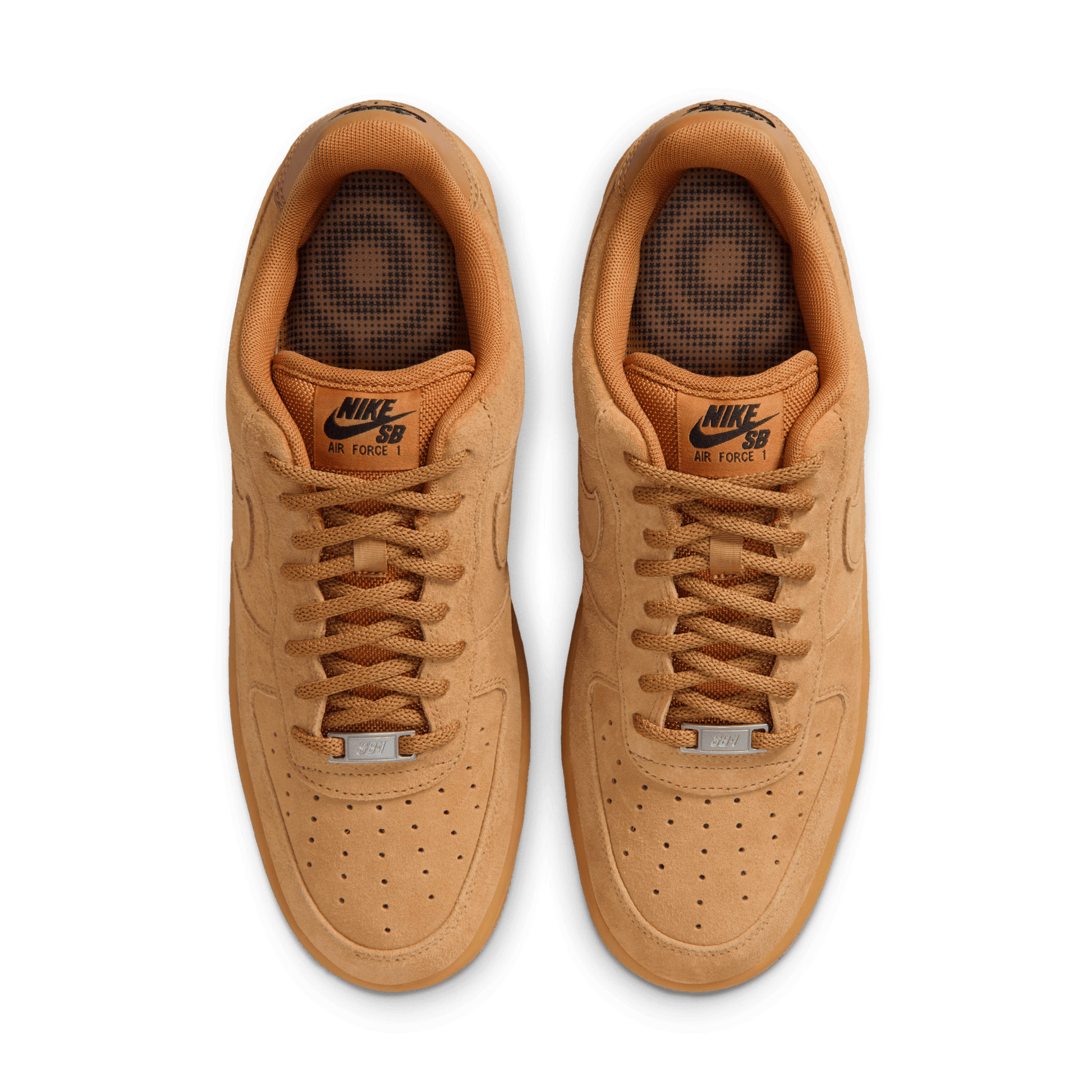 Nike SB Air Force 1 Flax - Black - Gum Light Brown-Black Sheep Skate Shop