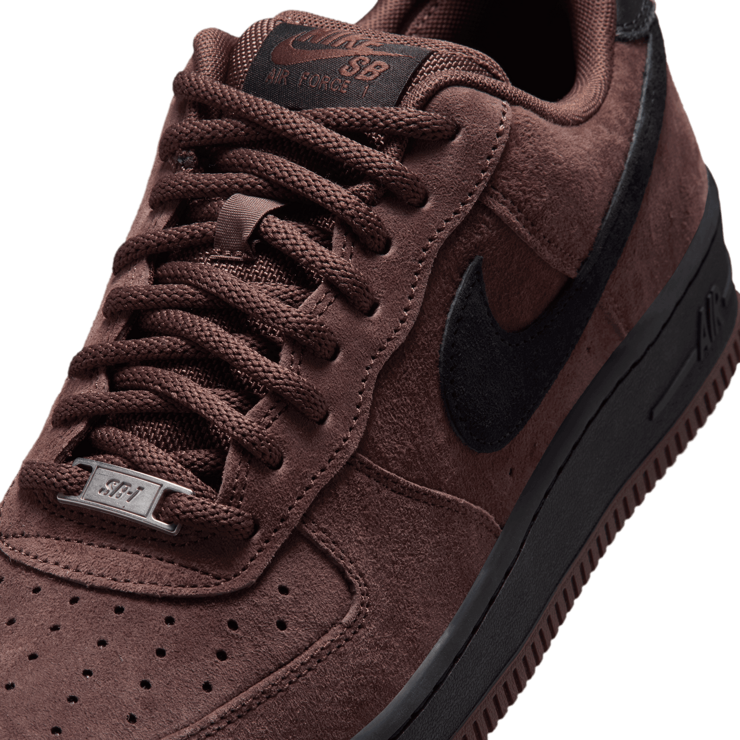 Nike SB Air Force 1 Light Chocolate - Black-Black Sheep Skate Shop