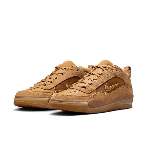 Nike SB Air Max Ishod Flax - Wheat - Safety Orange-Black Sheep Skate Shop