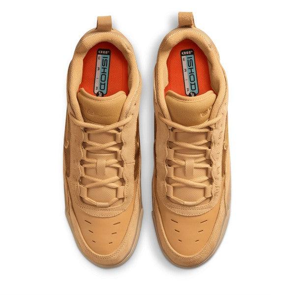 Nike SB Air Max Ishod Flax - Wheat - Safety Orange-Black Sheep Skate Shop