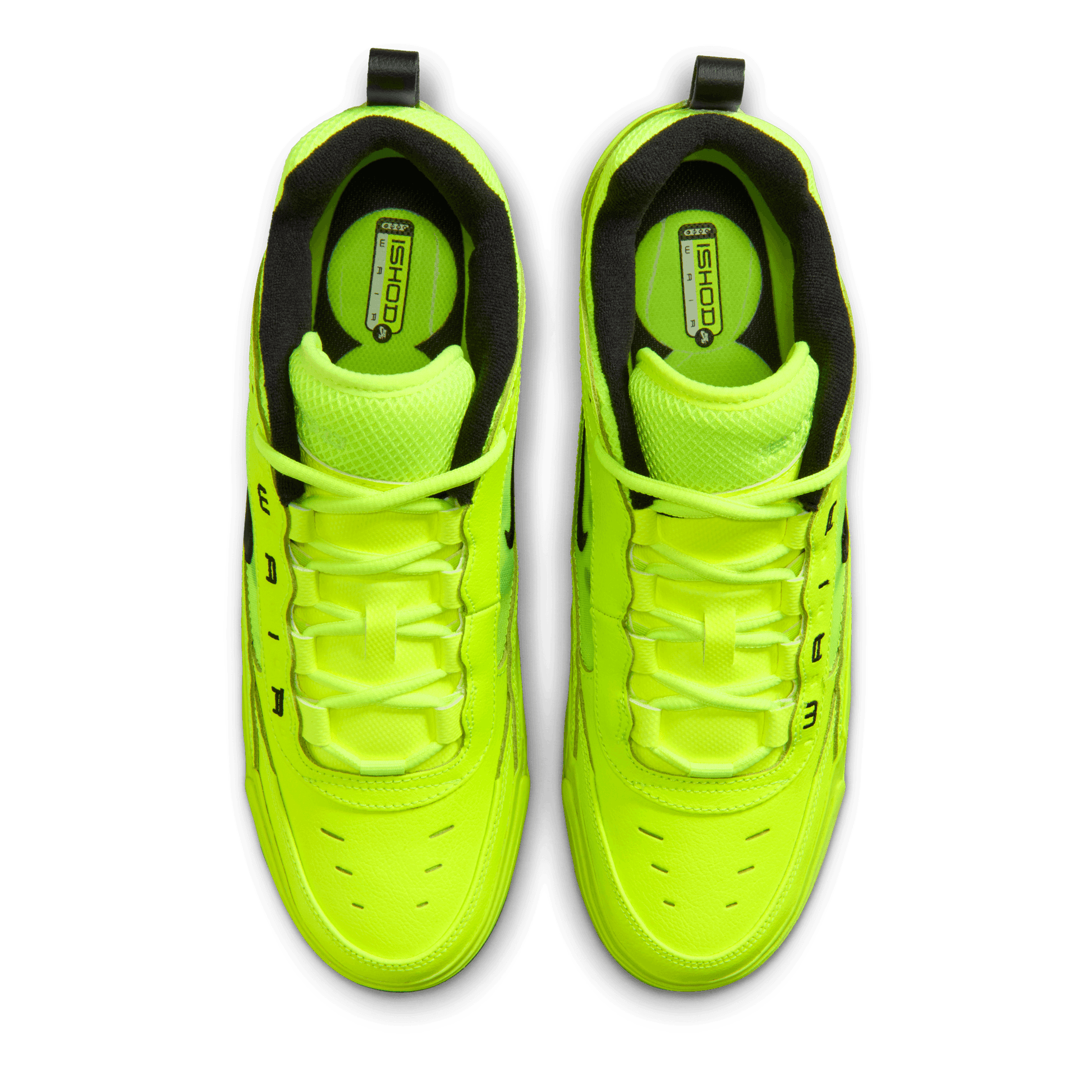 Nike SB Air Max Ishod Premium "Tennis Ball" Volt - Black - Volt - Black-Black Sheep Skate Shop