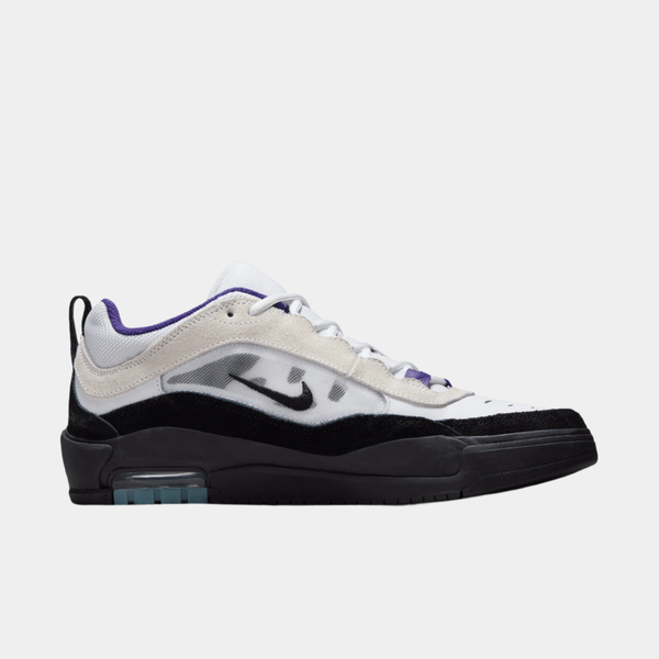 Nike SB Air Max Ishod White - Black - Court Purple-Black Sheep Skate Shop