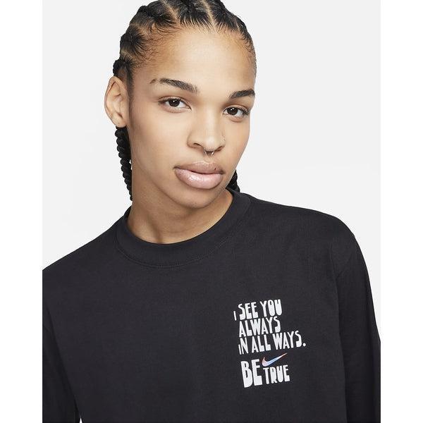 Nike SB "Be True" Long Sleeve Skate T-Shirt Black-Black Sheep Skate Shop