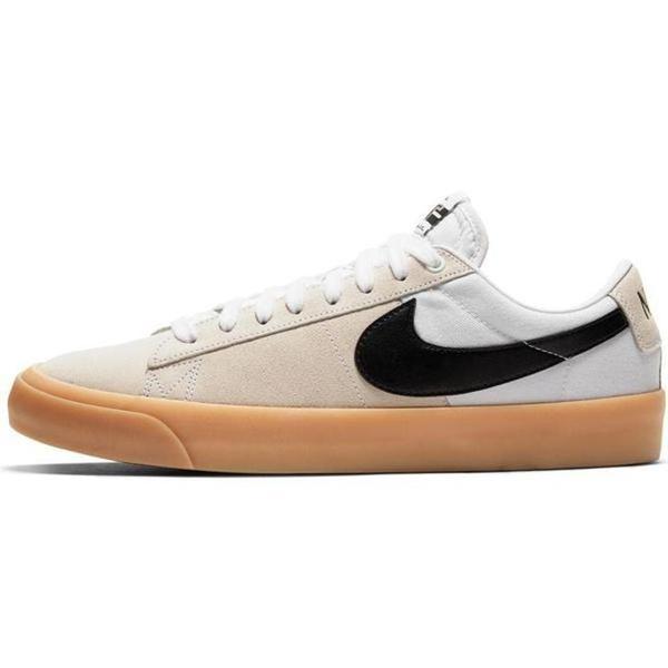 Nike SB Blazer Low PRO GT White - Black - Gum-Black Sheep Skate Shop