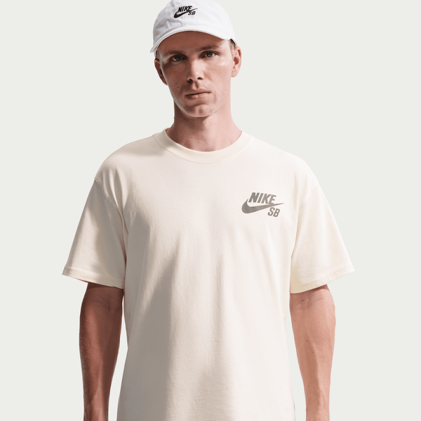 Nike SB Classic Logo Skate Tee Coconut Milk-Black Sheep Skate Shop
