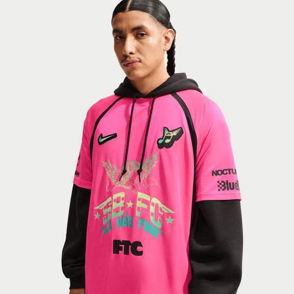 Nike SB "Club 58" FC Pack Short Sleeve Skate Jersey Hyper Pink - Black-Black Sheep Skate Shop