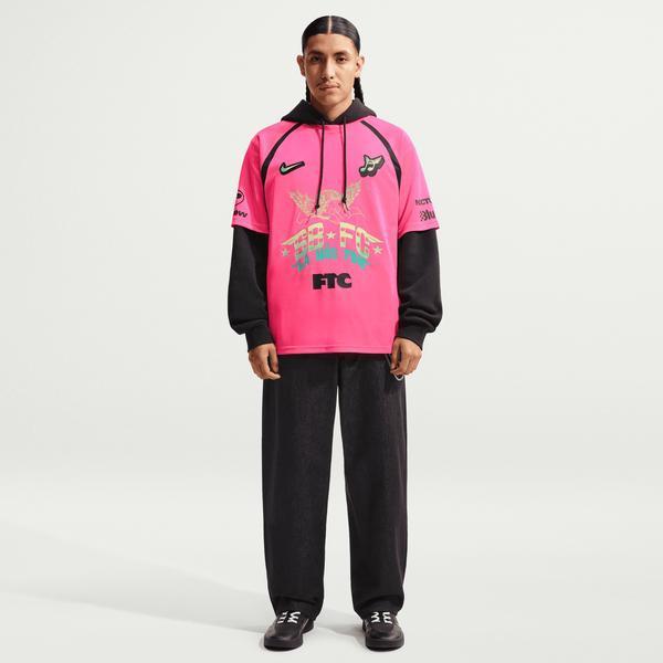 Nike SB "Club 58" FC Pack Short Sleeve Skate Jersey Hyper Pink - Black-Black Sheep Skate Shop