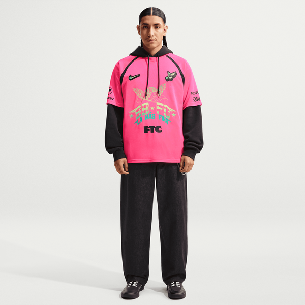 Nike SB "Club 58" FC Pack Short Sleeve Skate Jersey Hyper Pink - Black-Black Sheep Skate Shop